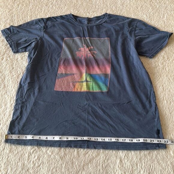 QuickSilver palm tree short sleeve shirt size xl - Picture 11 of 16